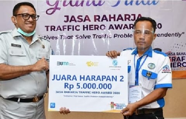 KOMMPOL Klaten Raih Penghargaan  Dari Jasa Raharja